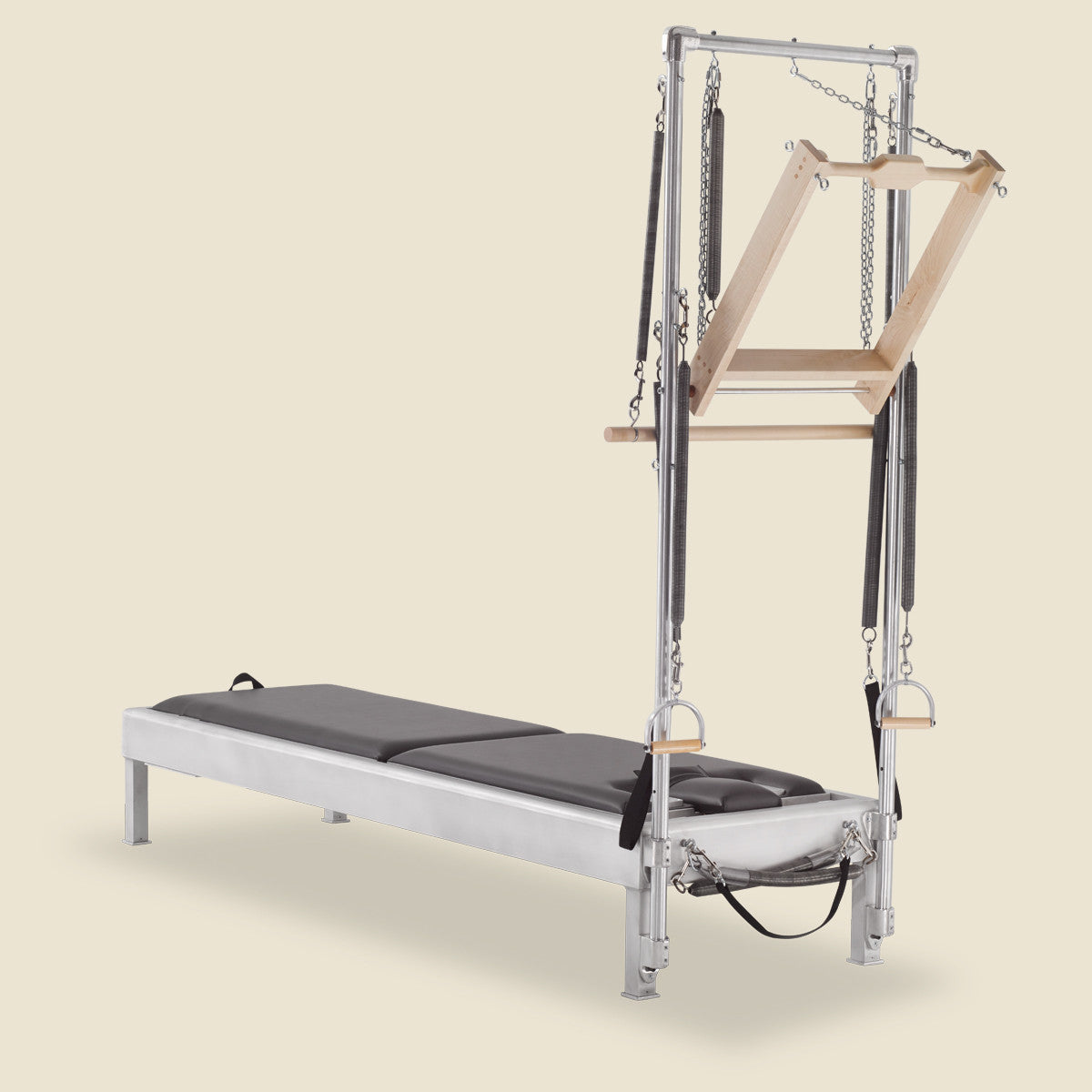 39cm Carriage Height Signature Mk2 Pilates Reformer in Black